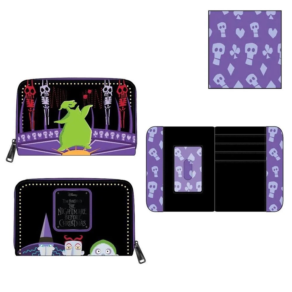 Loungefly Disney Nightmare Before Christmas Lock Shock Barrel Oogie Boogie